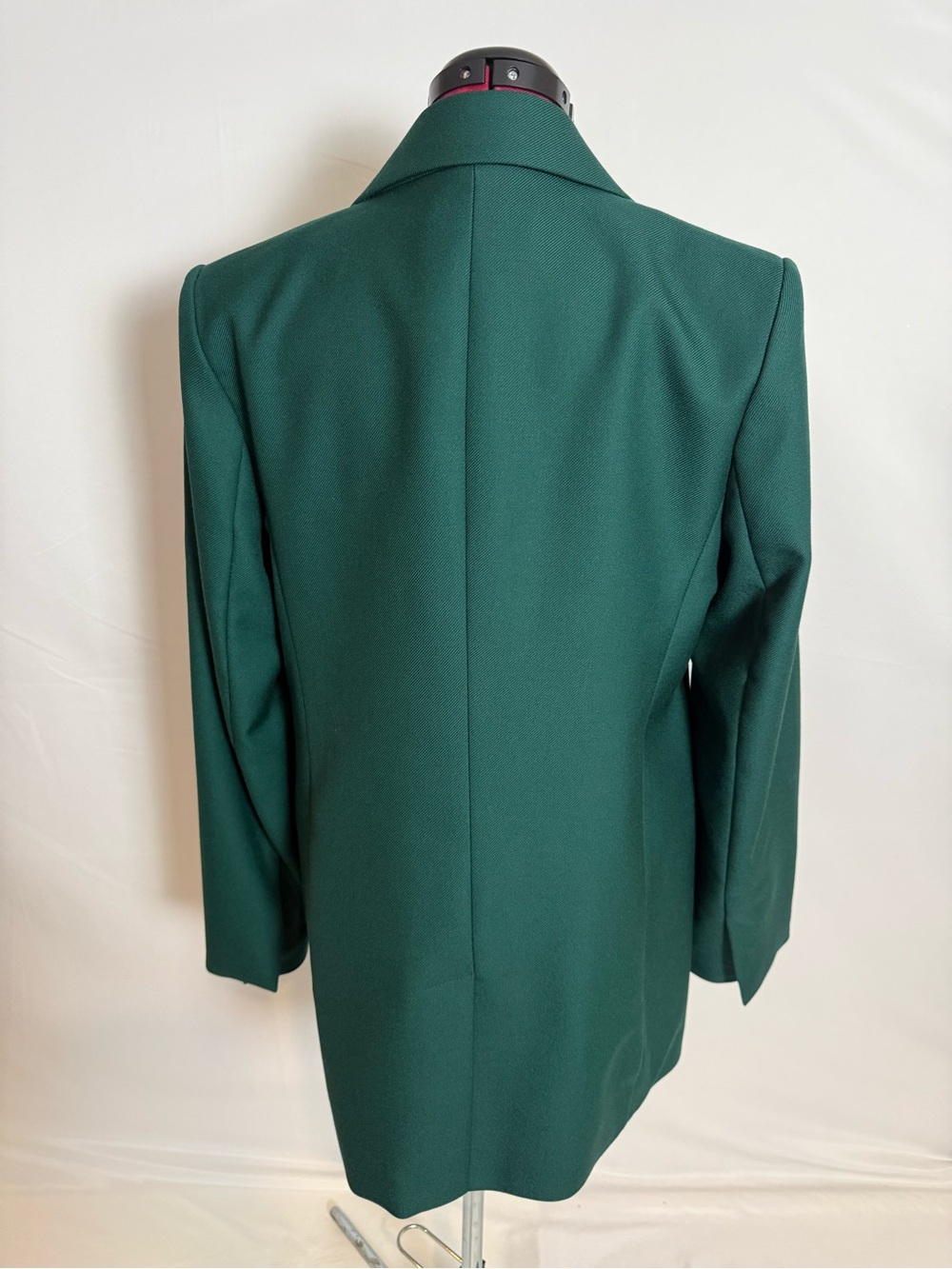 NWOT Banana Republic Lido Blazer Women's Size 12 Paris Green 100% Wool - Picture 5 of 15